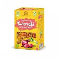 Ekologiški spalvoti, gyvūnų formos makaronai be glitimo BARTOLINI, 250 g