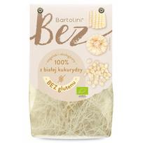 Ekologiški baltų kukurūzų miltų makaronai (be glitimo) šiaudeliai BARTOLINI, 250 g
