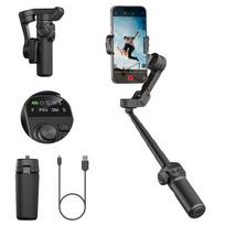 AOCHUAN Smart X2 Smartphone 3 ašių karkaso stabilizatorius, skirtas iPhone ir Android telefonams su įmontuotu ilgintuvu