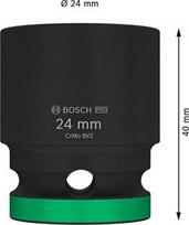 Šešiabriaunė rakt.galvutė PRO Impact,1/2",24mm 2608003054 | 6949509246912