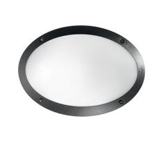 Ideal Lux - Lauko sieninis šviestuvas MADDI 1xE27/23W/230V IP66 juoda