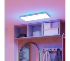 Eglo 901477 -LED RGBW Pritemdomas vonios šviestuvas ROVITO-Z 17,2W/230V 30x57cm IP44 baltas