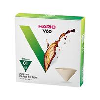 Hario - Misarashi Brown Paper Filters - V60-01 - 40 vnt.