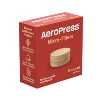 AeroPress – natūralūs standartiniai popieriniai filtrai (200 vnt.)