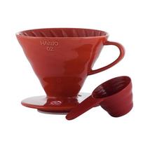 Keraminis filtras Hario V60-02 red