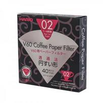 Popieriniai Hario filtrai V60-02, 40 vnt.