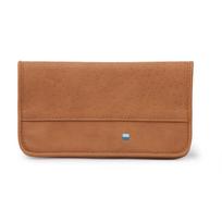 GOLLA Smartphone Wallet Case Air for Samsung Galaxy S5, Caramel/Dark Brown