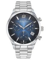 Mathey-Tissot Urban Chrono Stainless Steel Blue Dial Quartz H411CHABU Men's Watch mėlyna