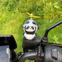 Mieli Raudonųjų Pandų Motociklo Ornamentai Kūrybiški Automobilio Ornamentai Motociklo Šalmo Aksesuarai Draugų Gimtadieniui Panda