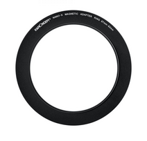 K&F Concept K&F 67-82mm Magnetic Filter Adapter Ring, Matte Black, Frame Thickness 2.16mm