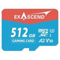Exascend UHS-I microSD Card Series 512GB Gaming