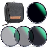 K&F Concept K&F 62MM Nano-X Series, ND4+ND8+ND64+ND1000 Filter Kit Green Coated