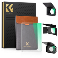 K&F Concept K&F Black Mist 1/8 Filter 4"x5.65" Dreamy Effect Cinema Square Filter Compatible with Tilta and Smal