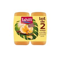 Vanilinis gurmaniškas dušo želė 2x250ml - TAHITI Pakuotė 6 vnt. *250ml + 250ml 500 ml