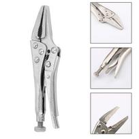 Locking Pliers Vise Grip Clamp Hand Tool with Long Jaws Adjustable Force