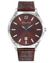 Mathey-Tissot Urban Odinė apyrankė Rudo ciferblato Kvarcinis H411AM Vyriškas laikrodis ruda