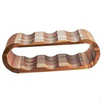 Vyno butelių laikiklis saugojimui ir eksponavimui ant stalo ar stalviršio 37.49x15.87x12.06cm