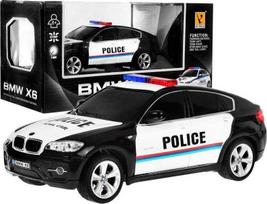 Ramiz 1:24 R/C licencijuotas policijos automobilis Bmw X 6 Juodas Police