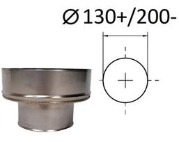 Adapteris, D 130+/200- mm.