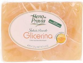 Heno De Pravia Glicerina Jabón Puro Pack 2 X, 125 g