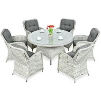 Lauko baldų komplektas BARSELONA melange white