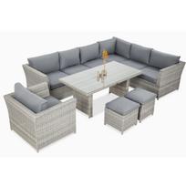 Pinti lauko baldai AURĖJA DINING PLUS STONE GREY