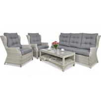 Lauko baldai TRAVENTO 3 WHITE GREY