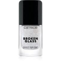 Catrice Broken Glass Effect Top Coat viršutinis nagų lako sluoksnis su blizgučiais atspalvis 050 Sparkling Reflection 10.5 ml