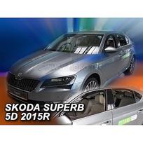 HEKO Priekiniai stiklai / langų deflektoriai 4gb. SKODA SUPERB III 5D 2015-2023 LIFTBACK