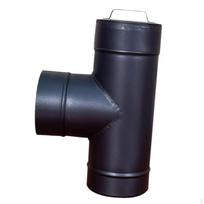 Krosnies vamzdis Išmetamasis skersmuo 150 mm Nešiojamų palapinių adapterio jungtis T formos Kamino skirtas