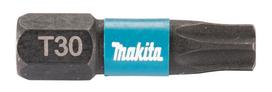 Sukimo antgalis Makita E-12653, T30X25mm, 25vnt. IMPACT BLACK