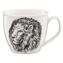 Ambition porceliano puodelis Lion Wild, 550 ml