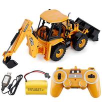 DOUBLE E E589 RC ekskavatorius-krautuvas 1:20 Ekskavatoriaus nuotolinio valdymo automobilių inžinerinių transporto priemonių sunkvežimių modelio buldozerio priekabos žaislas berniukui