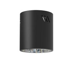 LED akcentinis šviestuvas GEORGE 1xE27/6W/230V diametras 11 cm juoda