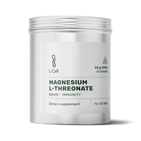 L Cell Magnio L-Treonatas (milteliai, 60g)