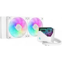 Deepcool Liquid CPU cooler LT240 WH ARGB white