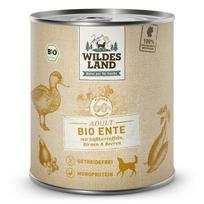 WILDES LAND BIO Adult Duck with Sweet Potato & Pear konservai šunims su antiena 800g