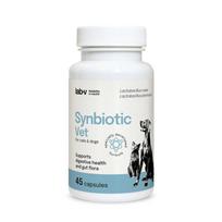 LAB-V Synbiotic Vet - virškinamojo trakto sveikata ir žarnyno mikroflora šunims ir katėms 45 kapsulės
