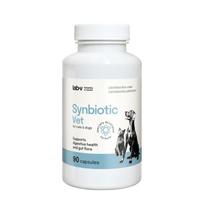 LAB-V Synbiotic Vet - virškinamojo trakto sveikata ir žarnyno mikroflora šunims ir katėms 90 kapsulių
