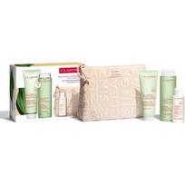 Clarins Cleansing Essentials Combination To Oily Skin dovanų rinkinys mišriai ir riebiai odai