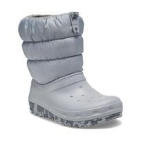 CROCS žieminiai Classic Neo Puff  auliniai batai (Pilki) - 23