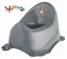 Grojantis naktipuodis Maltex Pony 8210_90, pilkas