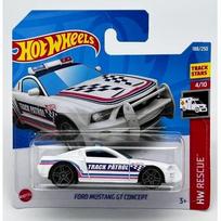 Hot Wheels Mainline Modeliukas Ford Mustang GT Concept white Track Patrol