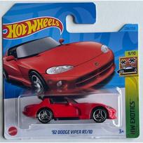 Hot Wheels Mainline Modeliukas 92 Dodge Viper RT/10 red