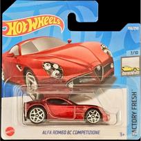 Hot Wheels Mainline Modeliukas Alfa Romeo 8C Competizione red