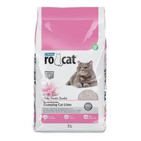 RO Cat Baby Powder kraikas katėms, kūdikių pudros kvapo; 5l