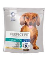 PERFECT FIT Senior 10+ sausas visavertis ėdalas vyresniems nei 10 metų mažų veislių šunims su vištiena 825 g