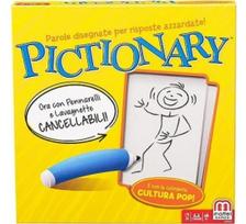 Ecost Prekė po grąžinimo Mattel Games - Pictionary, Stalo Žaidimas Šeimoms ir Vaikams nuo 8 metų, DP