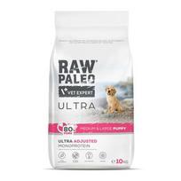 VETEXPERT Raw Paleo Ultra Pork Medium  and  Large Puppy - sausas maistas šunims - 10kg