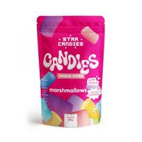 Šaltyje džiovinti ZEFYRIUKAI STAR CANDIES, 50 g